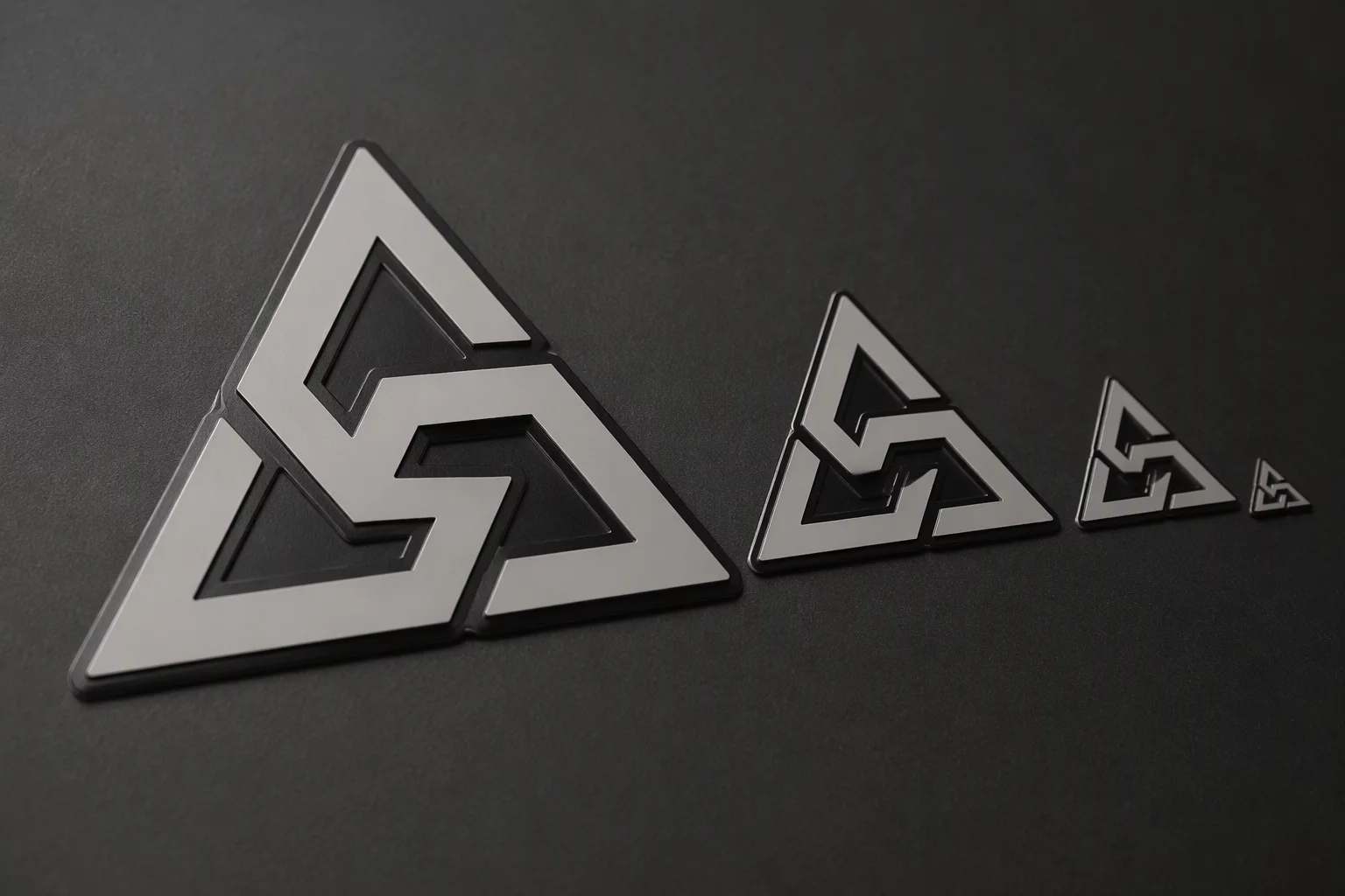 Geometric Badge Decal