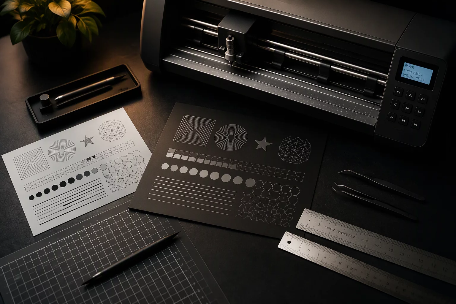 Vector scaling workspace background